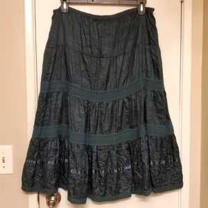 Fire Los Angeles Teal Green Skirt 2X
